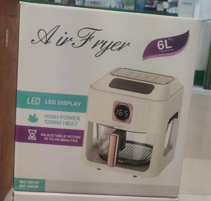 Air Fryer LED Display 6L